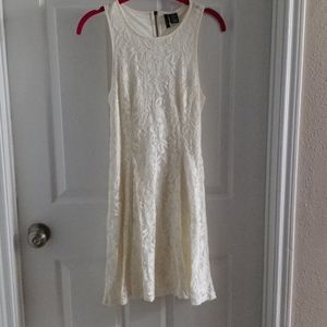 Off-White lace dress